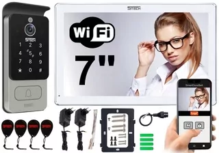 Video interkom 5TECH AHD Čítačka kariet + šifrovanie. Otváranie brány a brány.